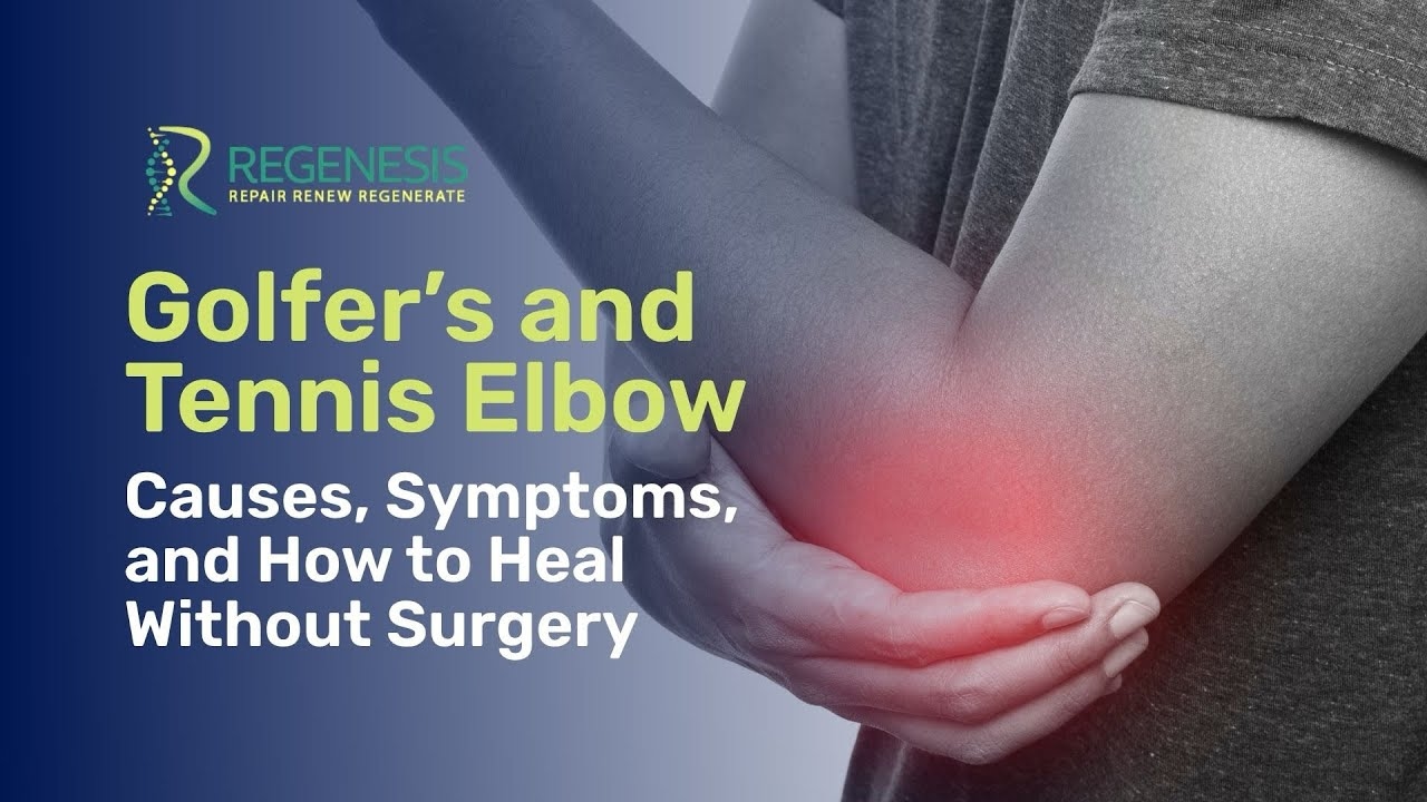 Golfer’s and Tennis Elbow Causes , Symptoms, and How to Heal Without Surgery.