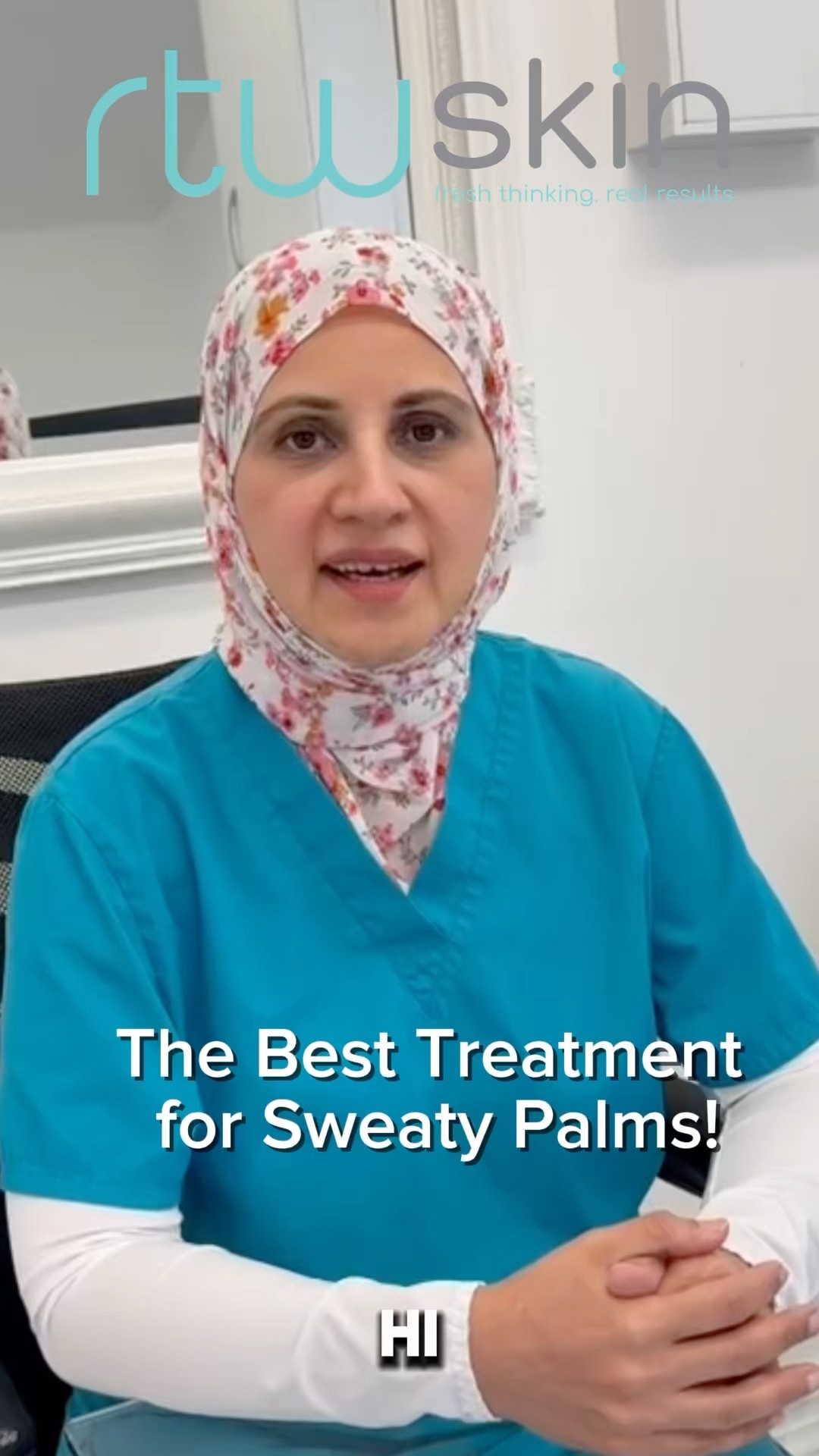 Effective Hyperhidrosis Treatment for Sweaty Hands | rtwskin Tunbridge Wells. #rtwskin