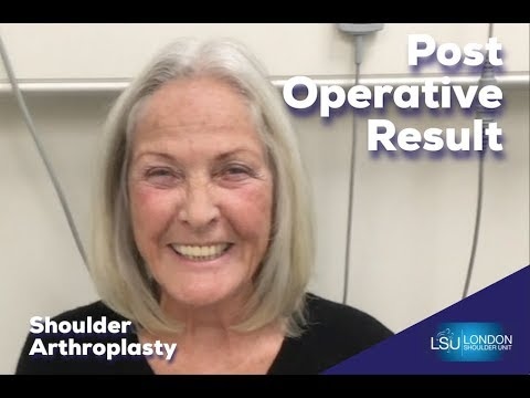 Total shoulder replacement can significantly improve quality of life