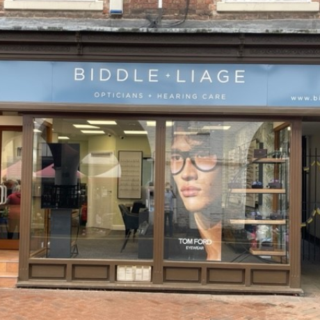 Biddle + Liage Opticians + Hearing Care